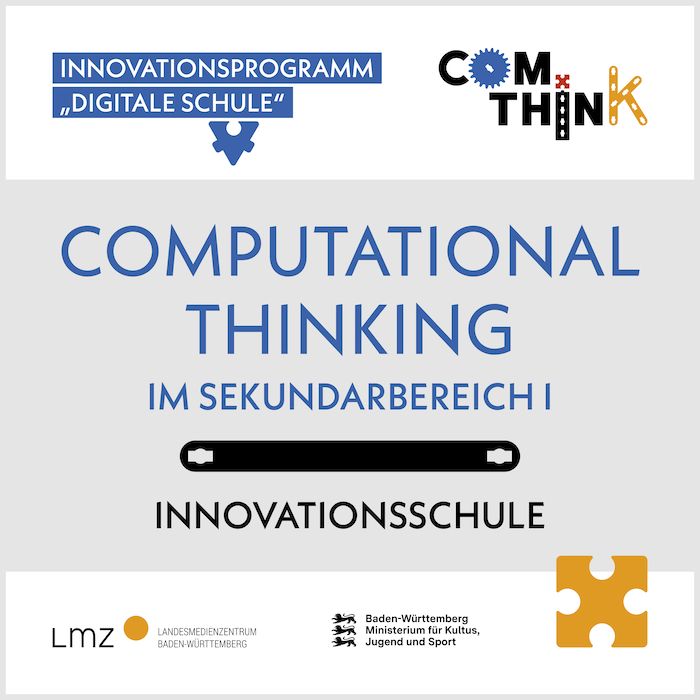 Siegel des Innovationsprogramms "Digitale Schule" als Innovationsschule im Bereich Computational Thinking