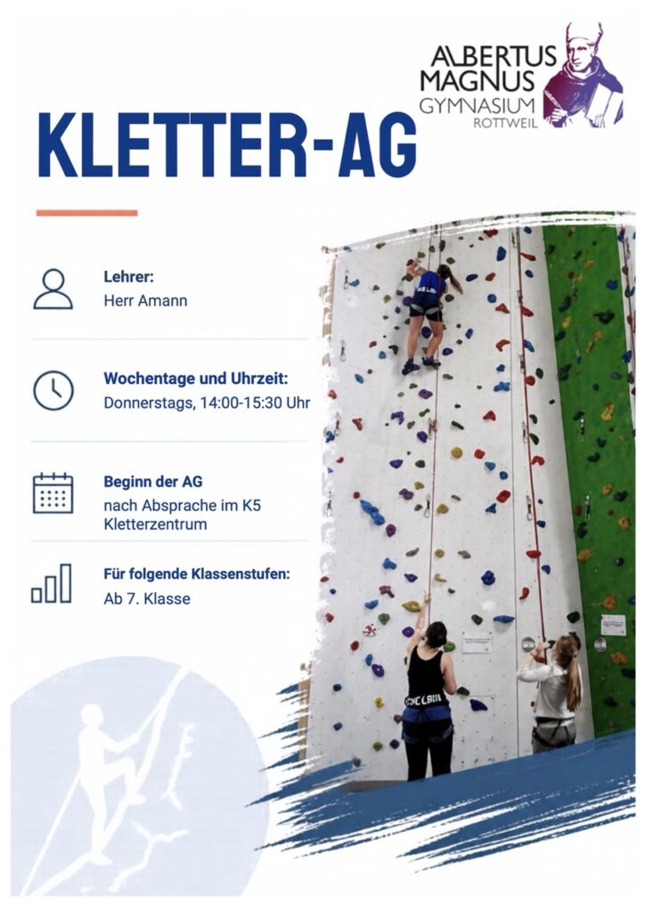 AG-Angebot Klettern