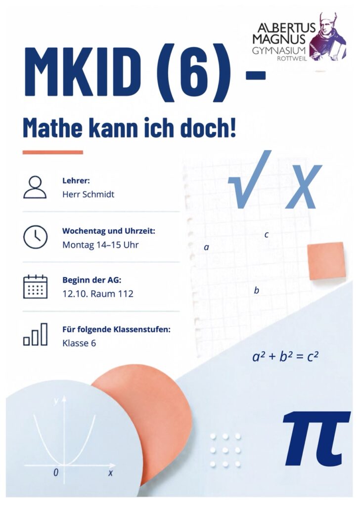 AG-Angebot mkid Klasse 6