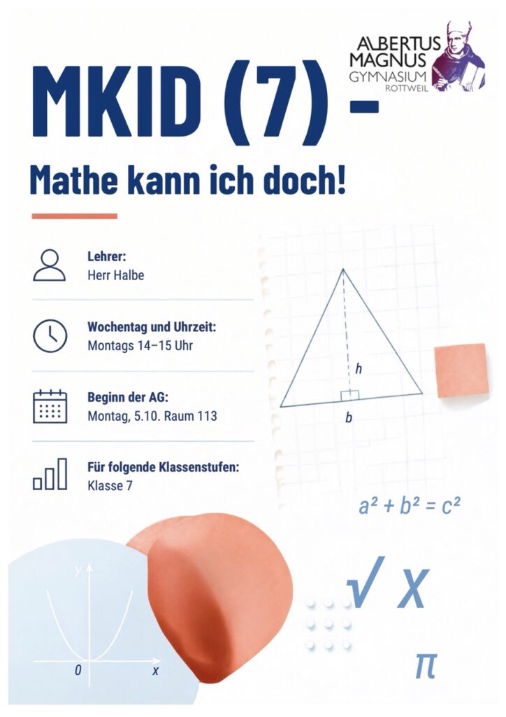 AG-Angebot mkid Klasse 7